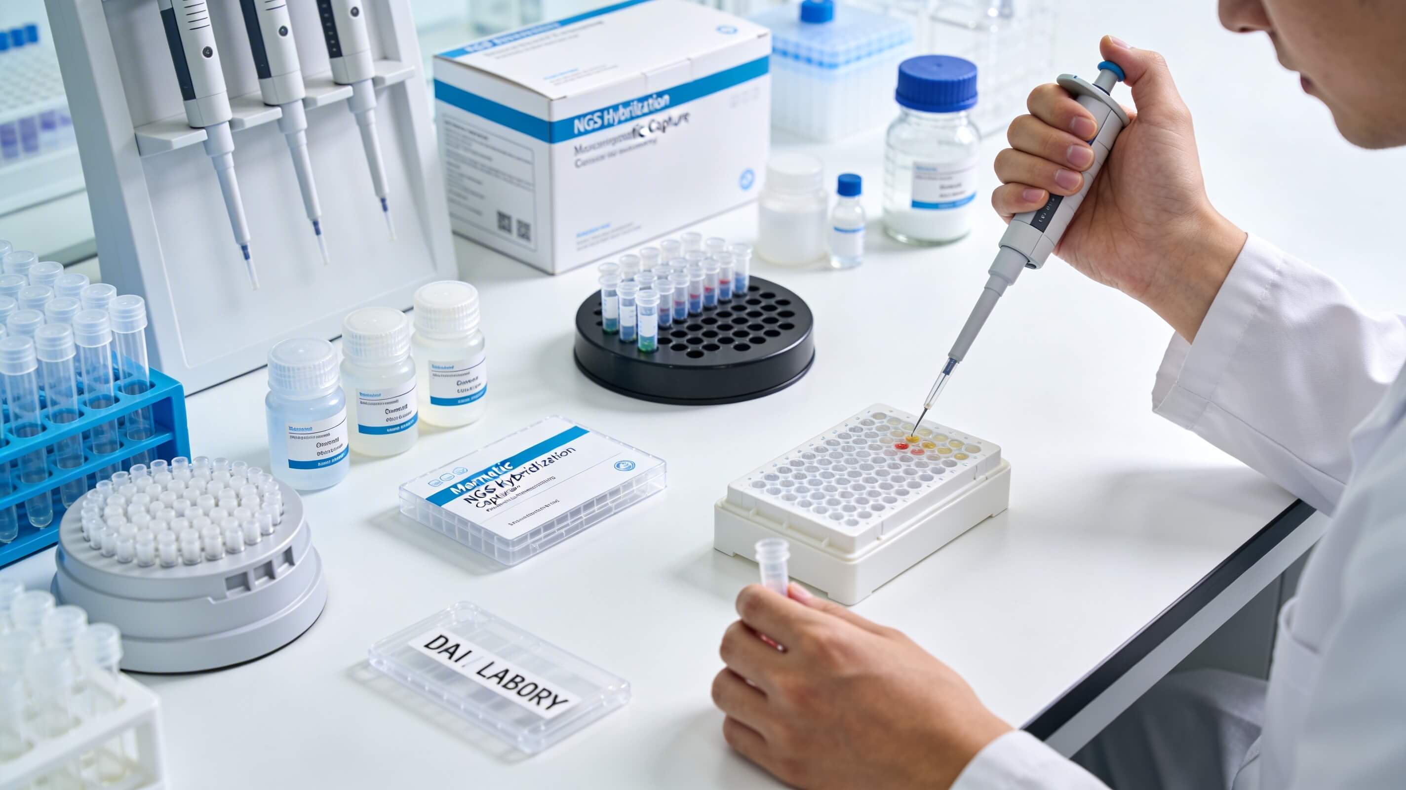 reagent kits + workflow setup